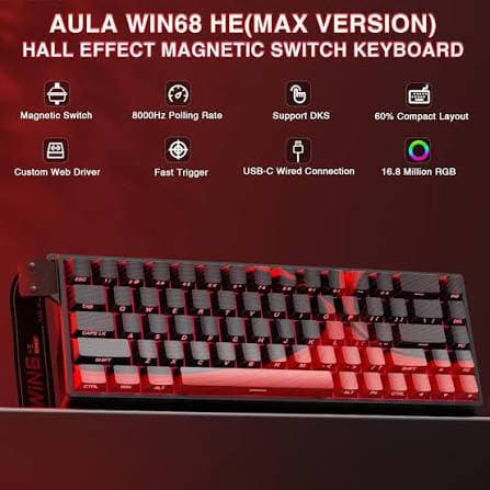 Aula CLAVIER MAGNETIC WIN68  RGB