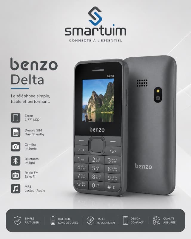 Benzo Delta Gris