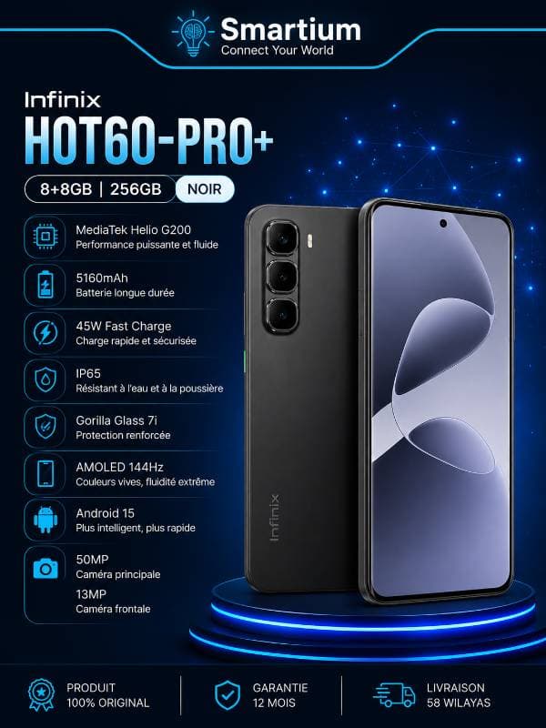 Infinix Hot60-Pro+ 8+8-256Gb