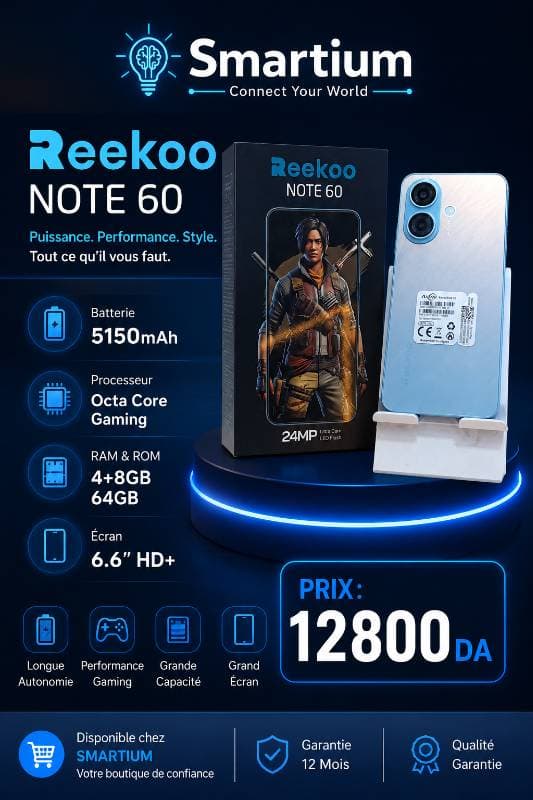 Rekoo Note60 4+8-64Gb Bleu