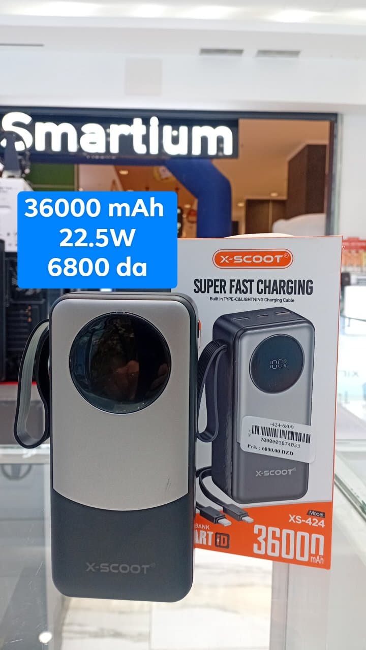 Xscoot Power Bank 36000mAh 22.5W XS-424