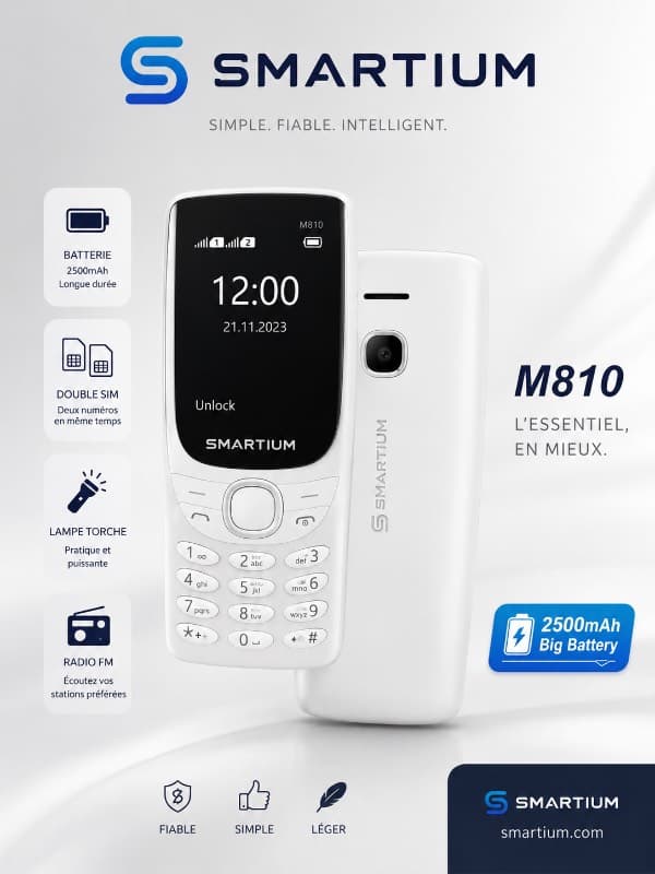 Starlight M810 Blanc