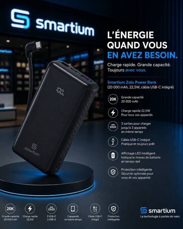 Anker Power Bank 12000mAh 22.5W A110EP11