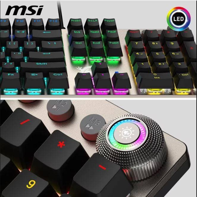 Msi Clavier Gaming GK310  SWITCH  TVD RGB