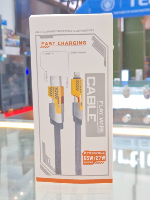 Xscoot Cable 65W/27W Flat Wire 4In1