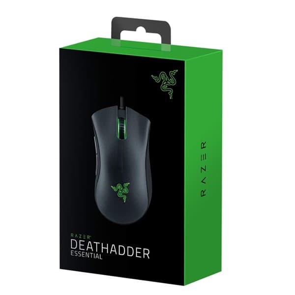 Razer SOURIS USB DEATHADDER ESSENTIAL  Black