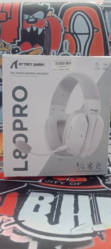 ATTACK SHARK CASQUE SANS FIL L80 PRO TRI