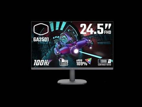 COOLEMASTER Moniteur 24.5" 100Hz Fhd CMI-GA2501-EU