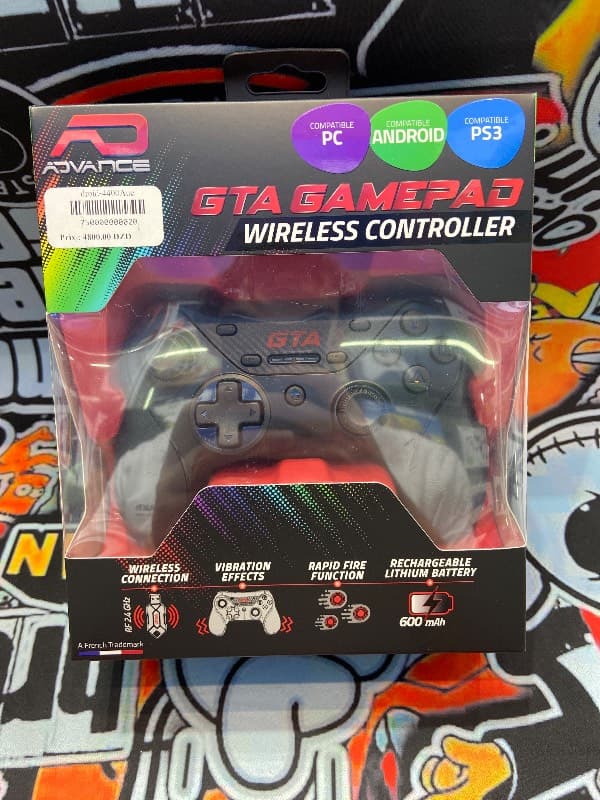 Advance Manette Sans Fil Gta Rfxgp Pc Ps3 Android