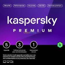 Kaspersky 5PC Premium 2023 1ans