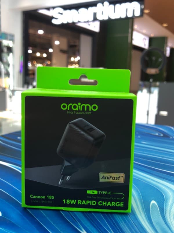 Oraimo Chargeur 18W Type C Ocw-5184E-C53