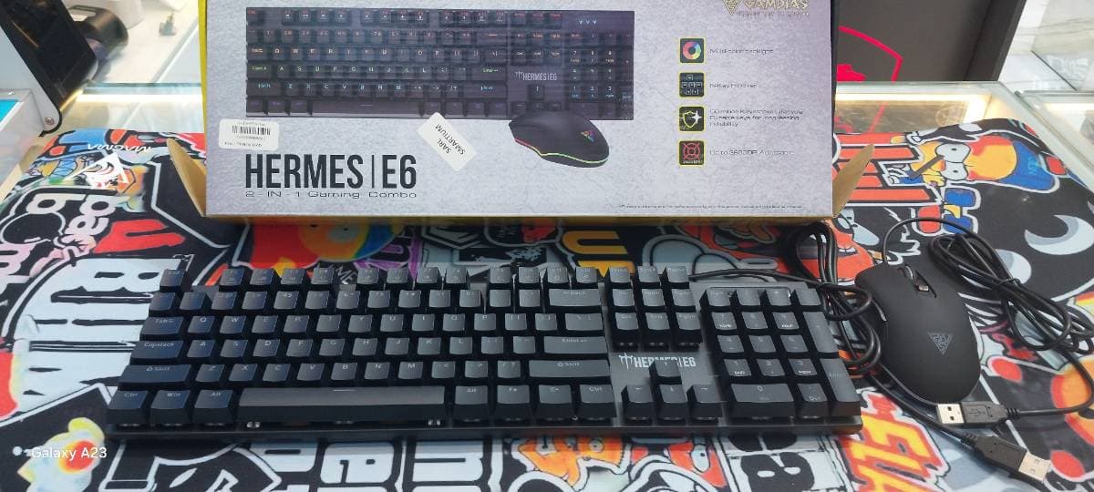 Gamdias Combo Gaming  Hermes E6