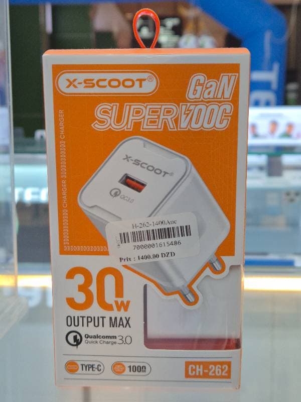 Xscoot Chargeur 30W Type C CH-262